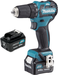 Аккум. дрель-шуруповерт MAKITA DF 332 DWME в чем. (10.8 В, 2 акк., 4.0 А/ч Li-Ion, 2 скор., 35 Нм, шурупы до 8 мм)