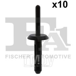 Клипса пластмассовая комплект 10шт (черная) BMW \ MINI FISCHER 25-20001.10