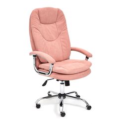 Кресло SOFTY LUX флок, розовый, 137 Tetchair