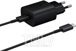 Сетевое зарядное устройство Samsung EP-TA800 с кабелем Type-C-Type-C 1м Черный (EP-TA800XBEGWW)