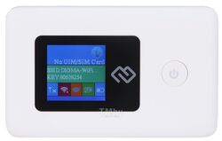 Модем 3G/4G Digma Mobile Wifi USB Wi-Fi Firewall +Router внешний белый