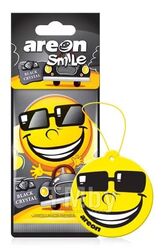 Ароматизатор SMILE Dry Black Crystal картонка смайл AREON ARE-ASD19