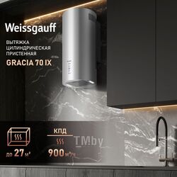 Вытяжка GRACIA 70 IX Weissgauff 433170