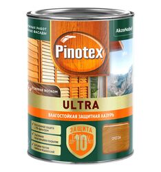 Лазурь влагостойкая Pinotex Ultra Орегон 0,9л