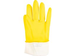 Перчатки К80 Щ50 латексн. защитные промышлен., р-р 10/XL, желтые, Jeta Safety (индив. уп)