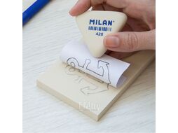 Блок для линогравюры 10*14,2*0,9 см, резина Milan GMM101509