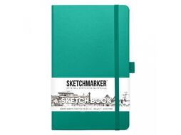 Скетчбук 13*21 см, 140 г/м2, 80 л., лимонный Sketchmarker 2314303SM