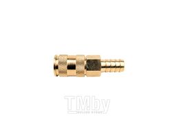 Пневморазъём металлический 12 мм, латунь GARWIN PRO E40SHOG