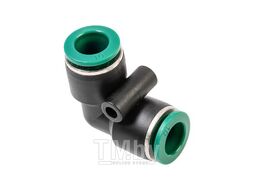 Фитинг угловой цанговый 10 мм, пластм. корпус GARWIN PRO 808550-Г-10-10