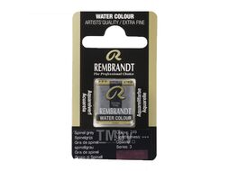 Краски акварельные 749 серая шпинель, кювета Rembrandt 5867491