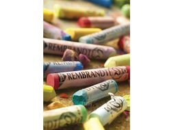 Пастель мягкая 619.5 зеленый темный прочный Rembrandt 31996195