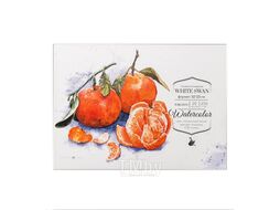 Блок-склейка бумаги для акварели "White swan" торшон, 32*23 см, 250 г/м2, 20 л. Малевичъ 401444