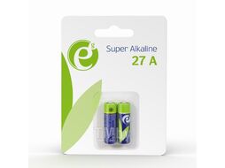 Батарейка Energenie 27A 12V Alkaline 2шт в блистере Gembird EG-BA-27A-01