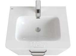 Тумба с умывальником 60 см напольная, белая, Brick Iddis BRI60WFi95K