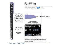 Ручка шариковая "FunWrite. Машины. Цвет голубой", 0,5мм, синяя Bruno Visconti 20-0212/61
