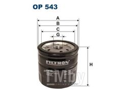 Фильтр масляный Ford Focus, Transit, Fiesta Diesel FILTRON OP543
