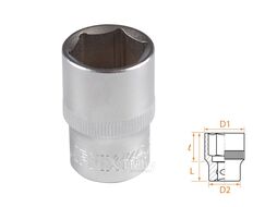 Головка торцевая стандартная шестигранная 1/2", 19 мм AFFIX AF00040019