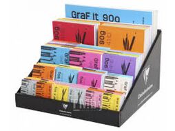 Скетчбук "Graf It" A6, 80л., скоба, бирюзовый Clairefontaine 96733C