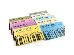 Скетчбук "Graf It" A6, 80л., скоба, бирюзовый Clairefontaine 96733C