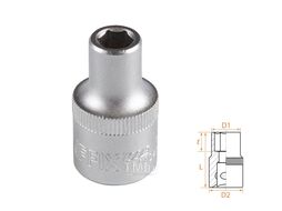Головка торцевая стандартная шестигранная 1/2", 08 мм AFFIX AF00040008