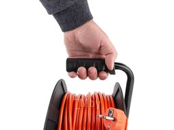 Удлинитель на катушке с розетками 30м (220В, 3х1.5мм2, 16А, 4 розетки) Forsage F-1604-30