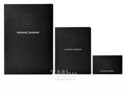 Скетчбук "Crokbook" 17*22, 120г/м2, черная бумага, 20л. Clairefontaine 60315C