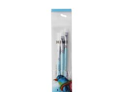 Кисть "Himi Little Bird" синтетика, 3 шт, розовый HIMI FC.ST.022