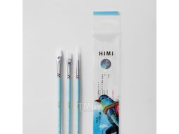 Кисть "Himi Little Bird" синтетика, 3 шт, розовый HIMI FC.ST.022