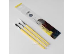 Кисть "Himi Little Bird" синтетика, 3 шт, розовый HIMI FC.ST.022