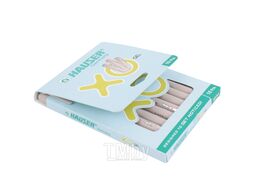 Ручка гелевая чёрная XO корпус матовый ассорти HAUSER H6217G (чёрная)