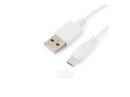 Кабель USB 2.0 micro 1.8м спиральный белый CablExpert Gembird CC-mUSB2C-AMBM-6-W
