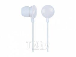 Наушники вкладыши White stereo 3.5mm Gembird MHP-EP-001-W
