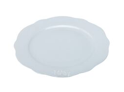 Тарелка десертная фарфоровая 21 см Belbohemia DW1201-white