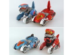 Трансформер Car vs Dinosaur. Игрушка Darvish DV-T-2822