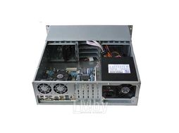 Корпус Rackmount 3U, черный, без блока питания, глубина 550мм, 6*5.25" + 4*3.5", вент 1*120мм + 4*80мм Procase EB306-B-0