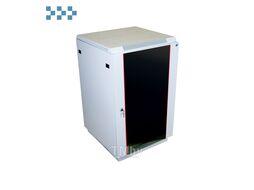 Шкаф телекоммуникационный напольный 18U (600x600) дверь стекло ЦМО ШТК-М-18.6.6-1ААА