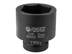 Головка ударная 1", 54мм (6гр.) Forsage F-48554