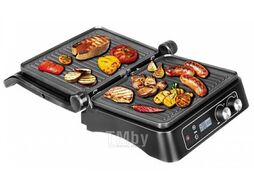 Электрический гриль Redmond SteakMaster RGM-M811D черный/сталь