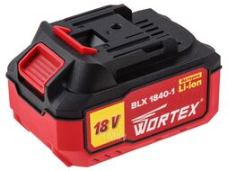 Аккум. углошлифмашина WORTEX CAG 1812-1 E в кор. ALL1 с акб и з/у (18.0 В, 1 акк., 4.0 А*ч, Li-Ion, бесщеточный двигатель, диск 125х22.2 мм)