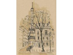 Блок-склейка "Kraft", А5, 90г/м2, 100л. Clairefontaine 96544C