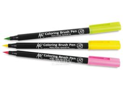 Маркер акварельный "Koi Color Brush" - голубой Sakura Pen XBR125