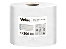 Полотенца бумажные Professional Comfort в рулонах с центральной вытяжкой, 180м, 2слоя Veiro KP206