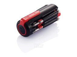 Набор отверток метал./пласт., 5 насадок, черный/красный Xindao P221.161