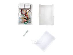 Розетка тел RJ-11 (6P4C) внешняя 2 порта, белая Cablexpert TA-102
