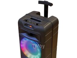 Колонки 2*24Вт переносная Midi система, TWS/BT/USB/TF/FM/ДУ Bluetooth: V5.0, ДИНАМИЧЕСКАЯ RGB подсветка Ginzzu GM-230