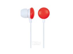 Наушники вкладыши Red stereo 3.5mm Gembird MHP-EP-001-R