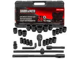 Набор инструментов ударных 26пр. 3/4" (6гр.) Baum Auto BM-68262-5MPB