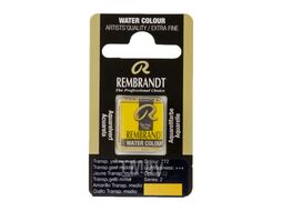 Краски акварельные 272 желтый средний прозрачный, кювета Rembrandt 5862721