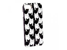Чехол-клипкейс для iPhone 6S/7/8 "Cerisier" пласт., голубой/белый Pylones 33788 CER/ICOV7/8#CEP