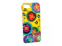 Чехол-клипкейс для iPhone 6S/7/8 "Cerisier" пласт., голубой/белый Pylones 33788 CER/ICOV7/8#CEP